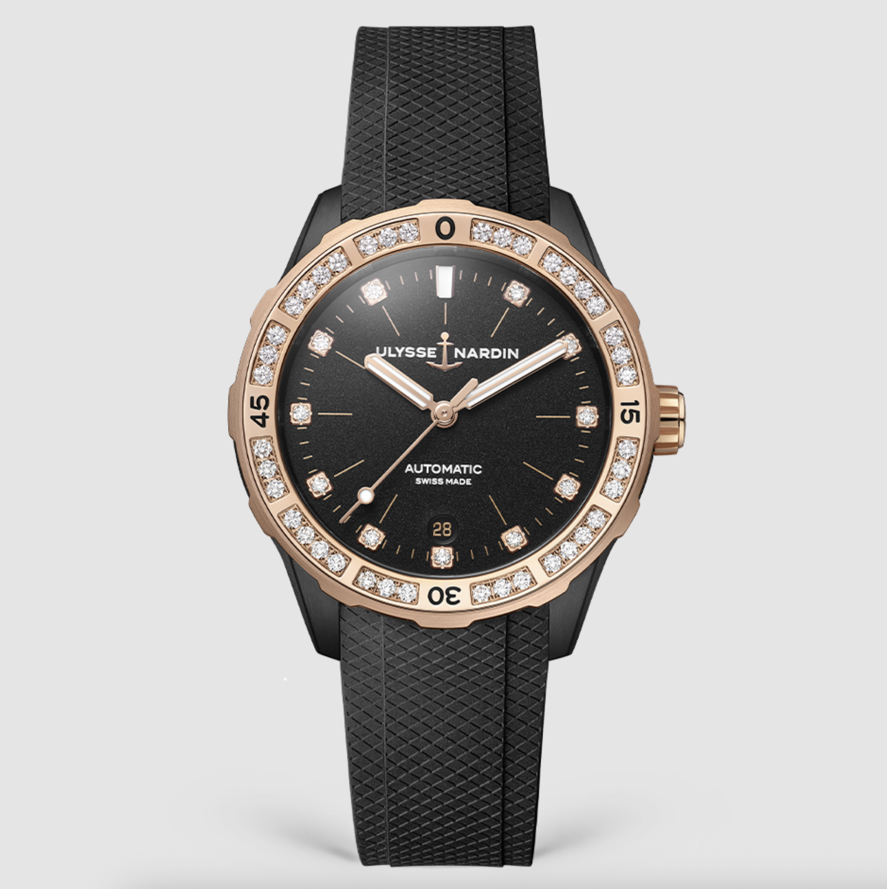 Black DLC 39mm Stainless Steel