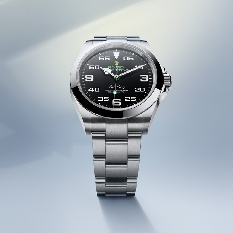 Rolex Air-King in Oystersteel, M126900-0001 - Royal de Versailles