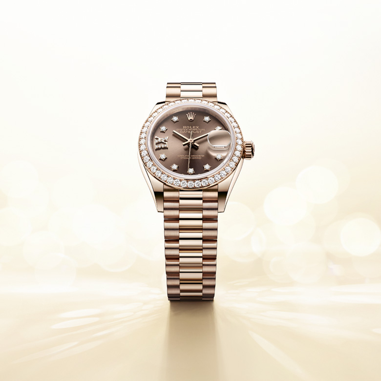 Rolex Lady-Datejust in Everose Rolesor - combination of Oystersteel and Everose gold, M279171-0023 - Royal de Versailles