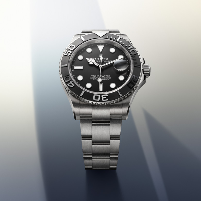 Rolex Yacht-Master in Rolesium - combination of Oystersteel and platinum, M126622-0001 - Royal de Versailles
